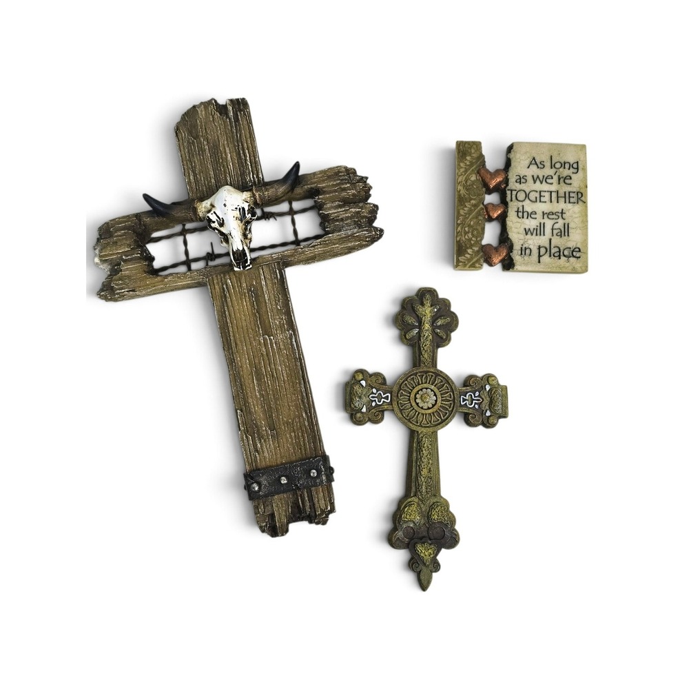 3-Piece Rustic Western Wall Decor Set